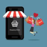 Holiday online shopping